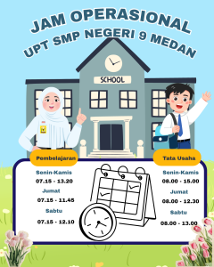 Jam Pelayanan SMP 9 Medan